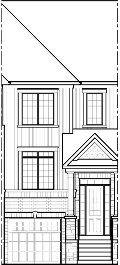 TH1, TRADITIONAL TOWNHOMES, Elevation A
