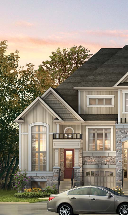 , TRADITIONAL TOWNHOMES, Elevation B