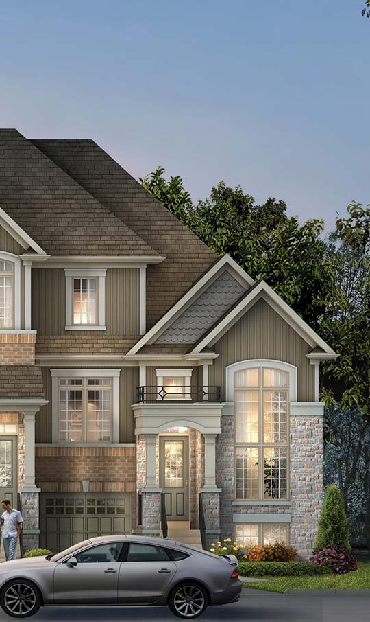 TH4, TRADITIONAL TOWNHOMES, Elevation A